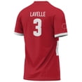 thumbnail image 3 of Men's GameDay Greats Rose Lavelle Red Wisconsin Badgers Lightweight Alumni Soccer Jersey, 3 of 4