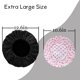 thumbnail image 4 of Terry Lined Shower Caps, Triple Layer Large Shower Cap For Women, Reusable Shower Caps For Long Thick Hair, Waterproof -ys, 4 of 5