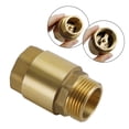 thumbnail image 4 of Brass Check Valve G1" M To F Thread Non-Return Backflow Prevention, 4 of 13