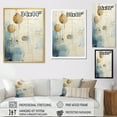 thumbnail image 4 of Designart "Grunge Collage In Astrological Minimalism II" Astrology Wall Art Prints, 4 of 7