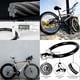 thumbnail image 4 of Candado para Bicicleta, Candado de Cable, Candado para Bicicleta con Llave, Candado para Scooter eléctrico, Muy Fuerte, Muy Seguro, para Bicicleta, Bicicleta de montaña, Scooter, Scooter, Motocicleta, 4 of 5