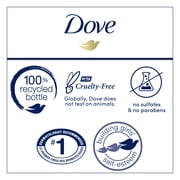 Dove Body Love Age Embrace Daily Use Peptide Serum Women's Body Cleanser, Unscented, 17.5 fl oz