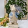 thumbnail image 3 of jifeng Rabbit Animal Statue Sculpture Photo Props Standing Blue, 3 of 9