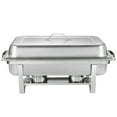 thumbnail image 3 of HomGarden 4 Packs 8QT Full Size Chafing Dish, Rectangular Stainless Steel Chafer Buffet Set for Catering Events, Parties with Fuel Holders, Mirrored Finish, 3 of 11