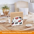 thumbnail image 5 of Cats and Watermelons Napkin Holder for Table Clear Napkin Stand Paper Holder Acrylic Organizer Dispenser Napkins for Dinner Kitchen Restaurant Room, 5 of 8