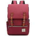 thumbnail image 1 of Mochila para ordenador portátil UKAP para mujeres y hombres, mochila escolar universitaria, mochila para ordenador, mochila con puerto de carga USB, 1 of 7