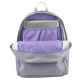 thumbnail image 4 of Jessica Simpson Women’s Top Carry Handle Laptop Backpack with Padded Mesh Shoulder Straps and Side Water Bottle Pockets for Commuting and Travel in Purple Shimmer, 4 of 6