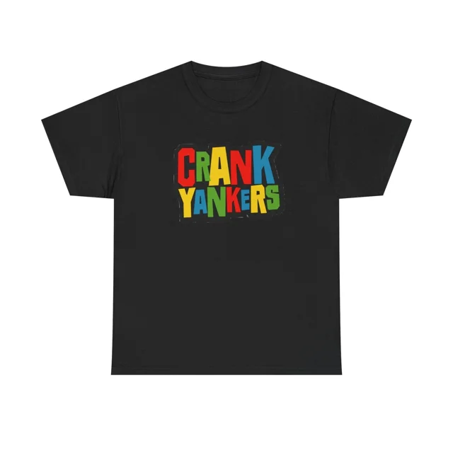T-Shirt Unisexe Graphique Crank Yankers Rétro TV Croquis Comédie Farce Humour U11436, jusqu'à Taille 5TG
