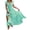 r-18Mint Green6, variant on NAFUU Women's Summer Dresses Short Sleeve V-Neck Floral Boho Dress Casual Beach Dress Soft Sundresses For Women