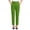 Army Green Pants for Women _c, variant on High Waist Pocket Decorated Crock Suit Pants Women Professional Pants for Office Red XXXL