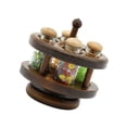 thumbnail image 1 of Estante de la casa de muñecas 1/12 Estante de Jarro de Condimento de Cocina en Accesorio de Casas de, 1 of 7