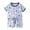 Blue, variant on Gubotare Toddler Pajamas for Girls Summer Little Pajamas for Girls Short Sets Kids Sleepwear Toddler Pjs Summer Clothes Shirt (Green,Size 4-5 Years)