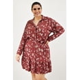 thumbnail image 1 of Vestido tribal Roman Fashion Talla Extra 2253 Vino 38, 1 of 7