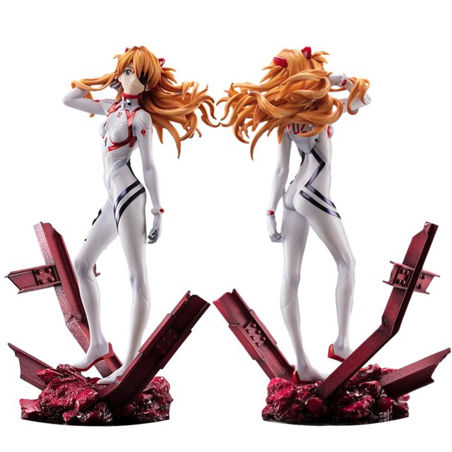 Figuras de Acción huangchenghong Neon Genesis Evangelion Asuka 25cm
