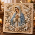 thumbnail image 6 of DIY Jesus Pearl Art Kit 3D Bead Painting Relaxing Craft for Adults, Christian Stress Relief Activity Faith Home Decor, 12×12in, 6 of 7