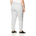 thumbnail image 2 of Champion Womens Powerblend Fleece Joggers, XL, Vertical Oxford Grey, 2 of 2