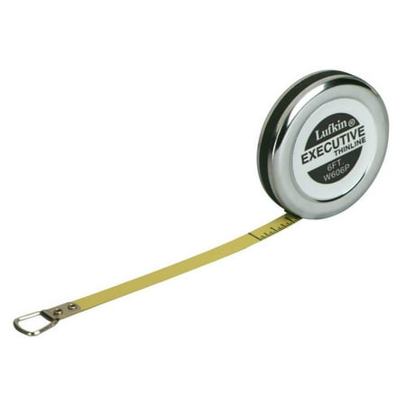 UPC: 0037103458537 | Crescent Lufkin 6 Mm X 2 M Executive Diameter Pocket Tape Measure