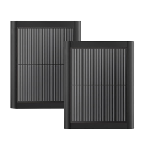 Cargador YUELAN de 5 W con panel solar para cámaras Ring, paquete de 2
