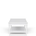 thumbnail image 6 of I Home Furnishings Wilmington Wood Top Cocktail Table W/ Casters-White, 6 of 9