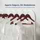 thumbnail image 3 of Ganchos de Madera Premium Serenelife, Ahorradores de Espacio, Resistentes, con Gancho Metálico Giratorio de 360°, para Abrigos, Pantalones y Vestidos, Cereza, Pack 60, 3 of 7