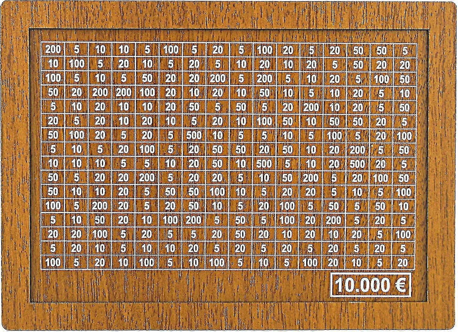 Tick Box Numbers Sparbox (4 Sizes)- Reusable My Box With Savings Goal And Numbers To ...