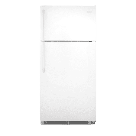 Frigidaire FFTR1814Q 30 Inch Wide 18 Cu. Ft. Top Freezer Refrigerator with Store-More Gallon Door (Best Rated Side By Side Refrigerator Freezer)