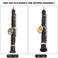 thumbnail image 2 of Oboe Shape Design Mini Pin Brooch Musical Instrument Craft Clothing Decoration Gift, 2 of 4