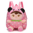 thumbnail image 1 of Toddler Backpack Cute Removable Doll Preschool Backpack Little Girl Backpack, 1 of 8