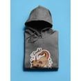 thumbnail image 3 of Look! I'm A Unicorn. Pug Hoodie Men -Smartprints Designs, Male Large, 3 of 4