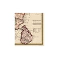 thumbnail image 2 of Historic Map - Indian Peninsula Sri Lanka - Homann 1733 - Vintage Wall Art, 2 of 4