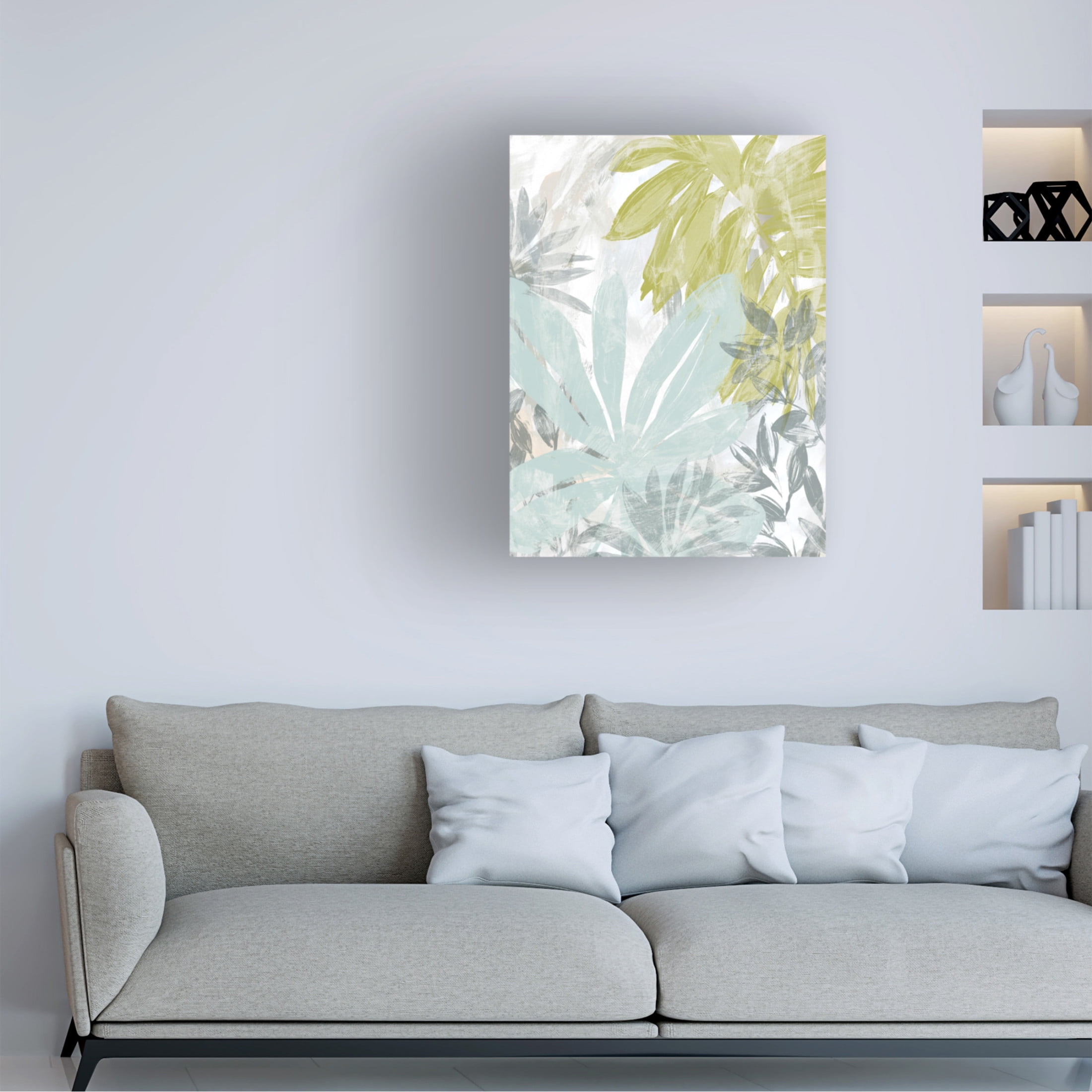 Trademark Fine Art June Erica Vess Isla Breeze II Canvas Wall Art