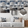 thumbnail image 4 of Designart "Calm Waters by the Coast" Nautical & Beach Metal Wall Art Prints, 4 of 5