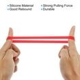 thumbnail image 4 of Unique Bargains 5.5 x 10' Rubber Bands, 12 Pcs, Red, 4 of 6