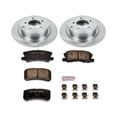 thumbnail image 3 of Power Stop Rear Stock Replacement Brake Pad and Rotor Kit KOE1630, 3 of 8