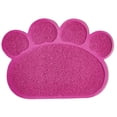thumbnail image 1 of Methold Estera impermeable para arena para gatos: PVC hecha fácil de limpiar Estera multifuncional para atrapar arena para gatos lavable Aseo de mascotas Rosa roja, 1 of 6