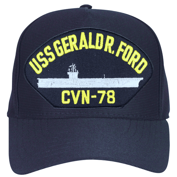 USS Gerald R Ford CVN-78 Ship Cap