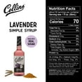 thumbnail image 5 of Collins Lavender Simple Syrup for Cocktails, Coffee, Baking, Iced Tea, 32oz, 5 of 8