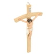 thumbnail image 1 of Cruz de pared, crucifijo de Jesucristo, decoración del hogar hecha a mano, crucifijo de pared, lo mejor en su clase, 1 of 12