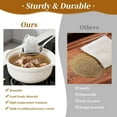 thumbnail image 7 of Topboutique Muslin Bags with Drawstring 36 Pcs Reusable Tea Bags Spice Bags for Cooking Soup/Herb/Loose Leaf Tea Cheese Cloth Bag Small Cotton Bags for Straining Empty Sachet Bags,(3 x 4 in), 7 of 7