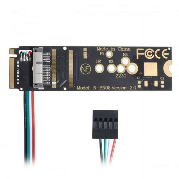 Chenyang CY BCM94360CD BCM94360CS BCM943602CS BCM94360CS2 WiFi Card to M.2 NGFF Key-M NVME SSD Adapter Card