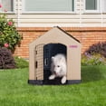 thumbnail image 3 of Casa Para Perro Q Perrón Raza Grande Color Chocolate Con Puerta, 3 of 9