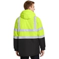 thumbnail image 2 of Port Authority Men's ANSI 107 Class 3 Safety HeavyWeight Parka. J799S, 2 of 5