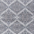 thumbnail image 4 of Alise Rugs Carrington Traditional Oriental Indoor Area Rug Grey 5'3 x 7'3 Border,Oriental 5' x 8' Living Room,Bedroom,Dining Room Oval, 4 of 5