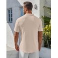 thumbnail image 4 of COOFANDY Men's Polo Shirt Golf Quick Dry Cotton Polos Short Sleeve Tees Athletic Tactical Collared Summer T-Shirt, 4 of 7