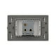thumbnail image 4 of Placa Con 1 Apagador De Escalera 3 Módulos Lucek FlatPack 6 negro, 4 of 4