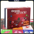 thumbnail image 2 of Juego de cartas Organ Attack Fun Family Party con paquete de expansión, 2 of 7