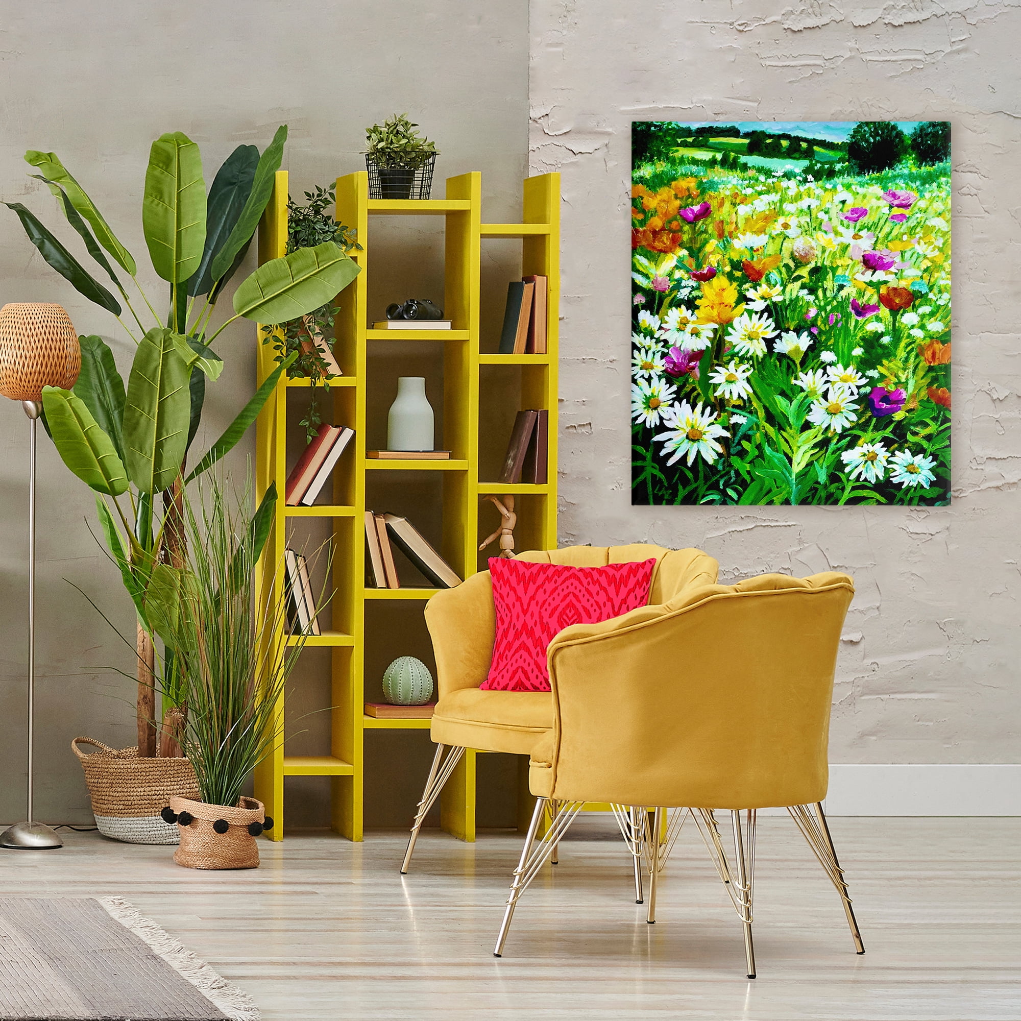 Stupell Industries Hillside Fusion Meadow Canvas Wall Art, design by Lee Ann Zirbes