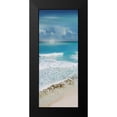 thumbnail image 2 of Nan 12x24 Black Modern Framed Museum Art Print Titled - Simply Caribbean I, 2 of 5