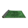 thumbnail image 2 of Ahgly Company Indoor Rectangle Medallion Emerald Green Traditional Area Rugs, 6' x 9', 2 of 4