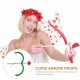 thumbnail image 5 of FELTECHELECTR 1 juego de flecha y arco de Cupido, accesorios para disfraz de Cupido, accesorios para cosplay de Cupido, suministros para fiestas, 5 of 5